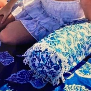 Lilly Pulitzer Beach Pillow